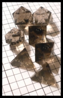 Dice : Dice - DM Collection - Armory Smoke Transparent - Ebay Sept 2011